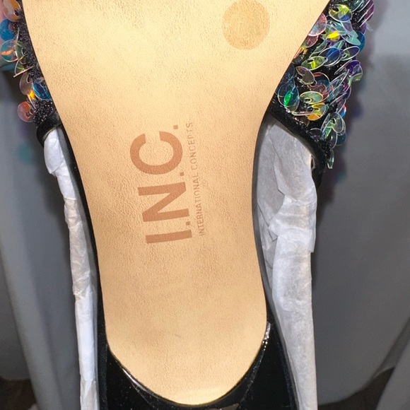 I.N.C. International Concepts Womens Sandaze Ankle-Tie Pointed Pumps - Picture 5 of 6